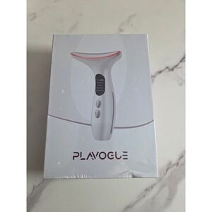 Plavogue Face Massager Q011W White Facial Lifting Wrinkle Improver New Sealed